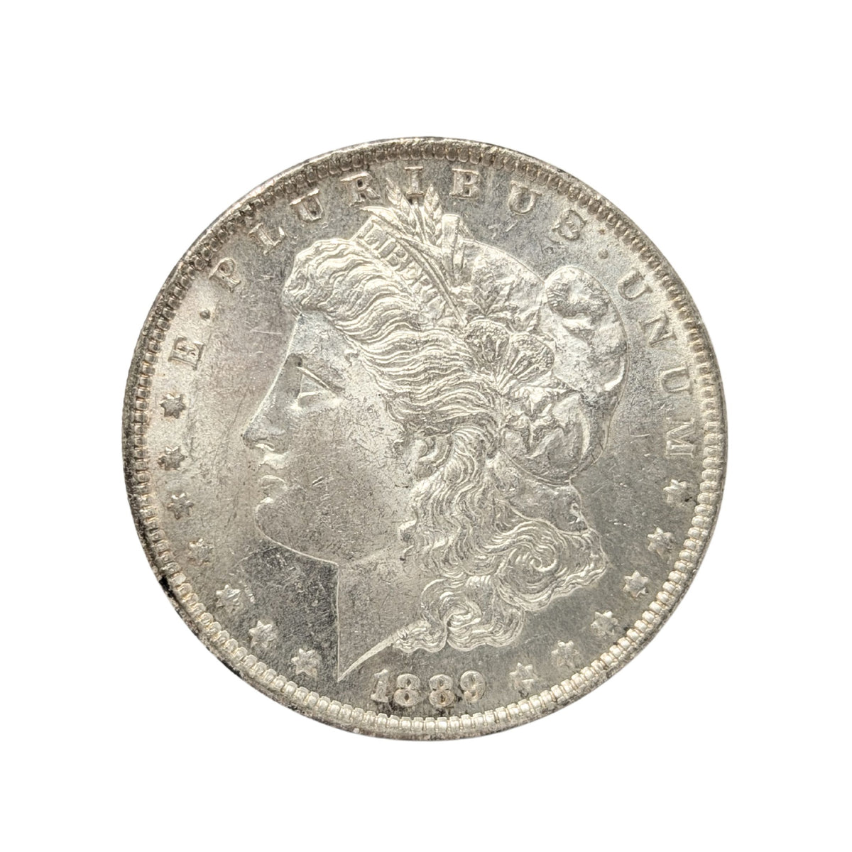 1889 "Bar Wing" VAM-22 Morgan Silver Dollar