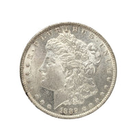1889 "Bar Wing" VAM-22 Morgan Silver Dollar