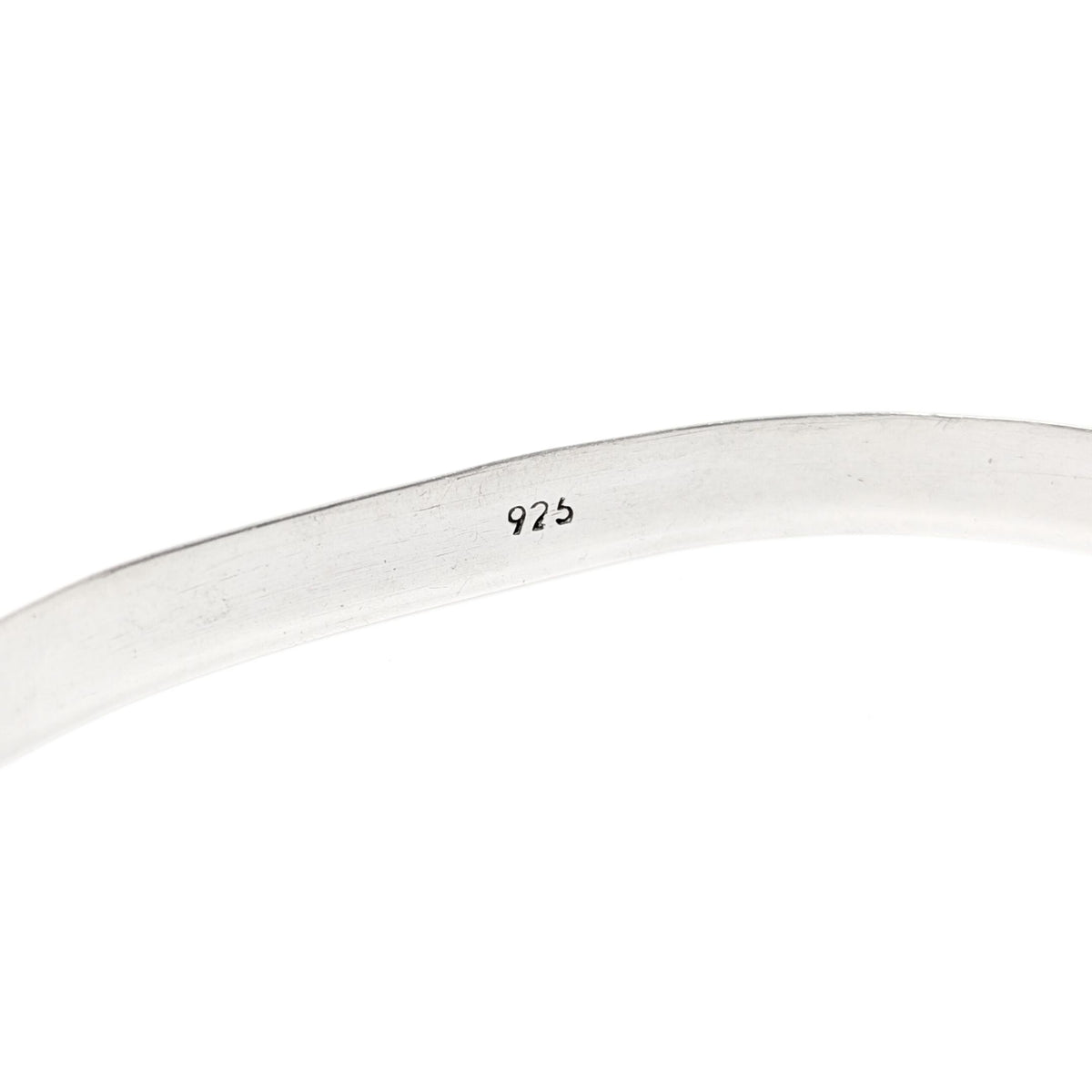 Vintage Sterling Silver James Avery Style Leaf Bangle Bracelet