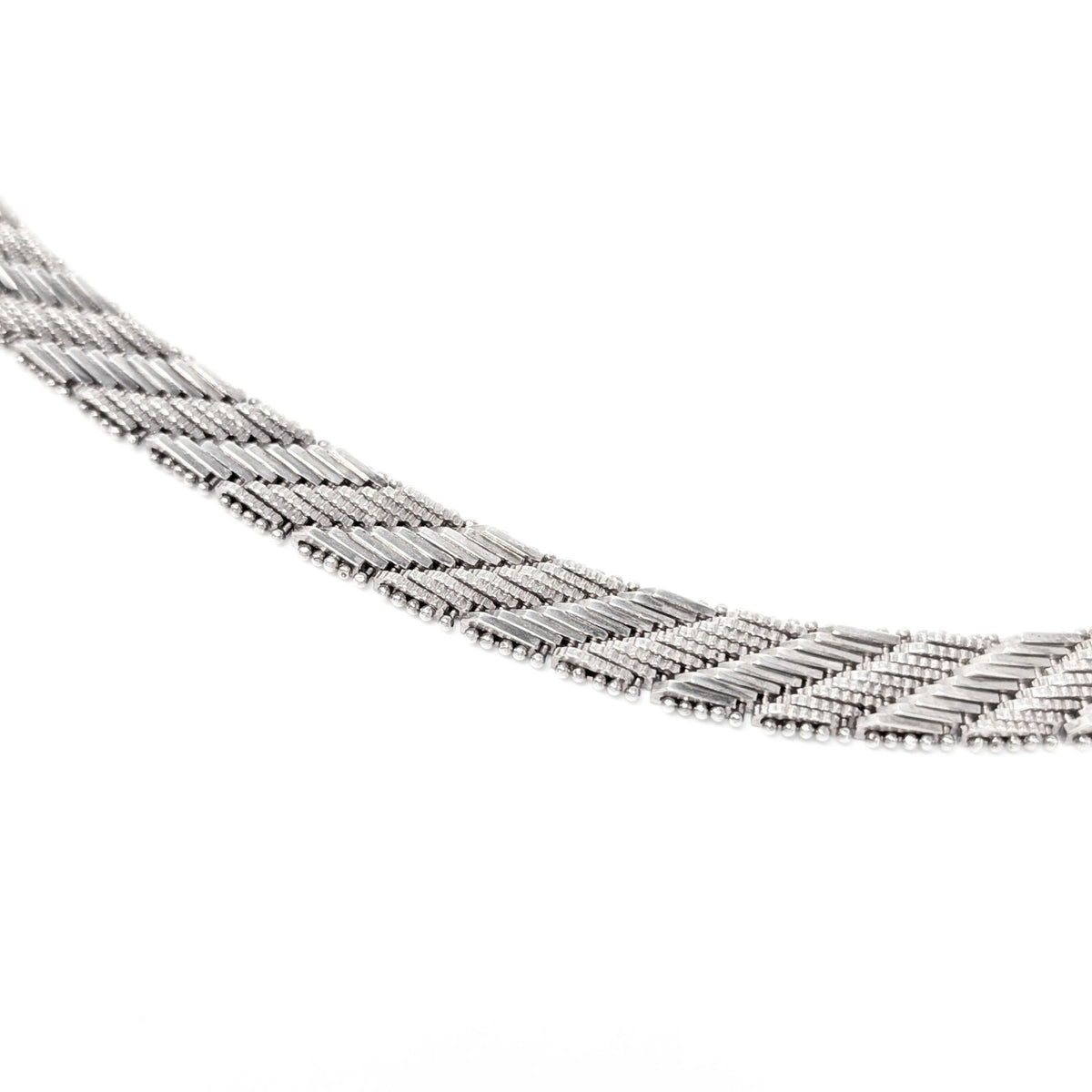 Taxco TJ-19 Sterling Silver 17" Riccio Necklace (50.3g)