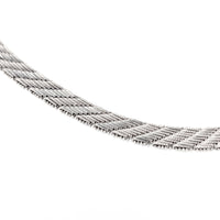 Taxco TJ-19 Sterling Silver 17" Riccio Necklace (50.3g)