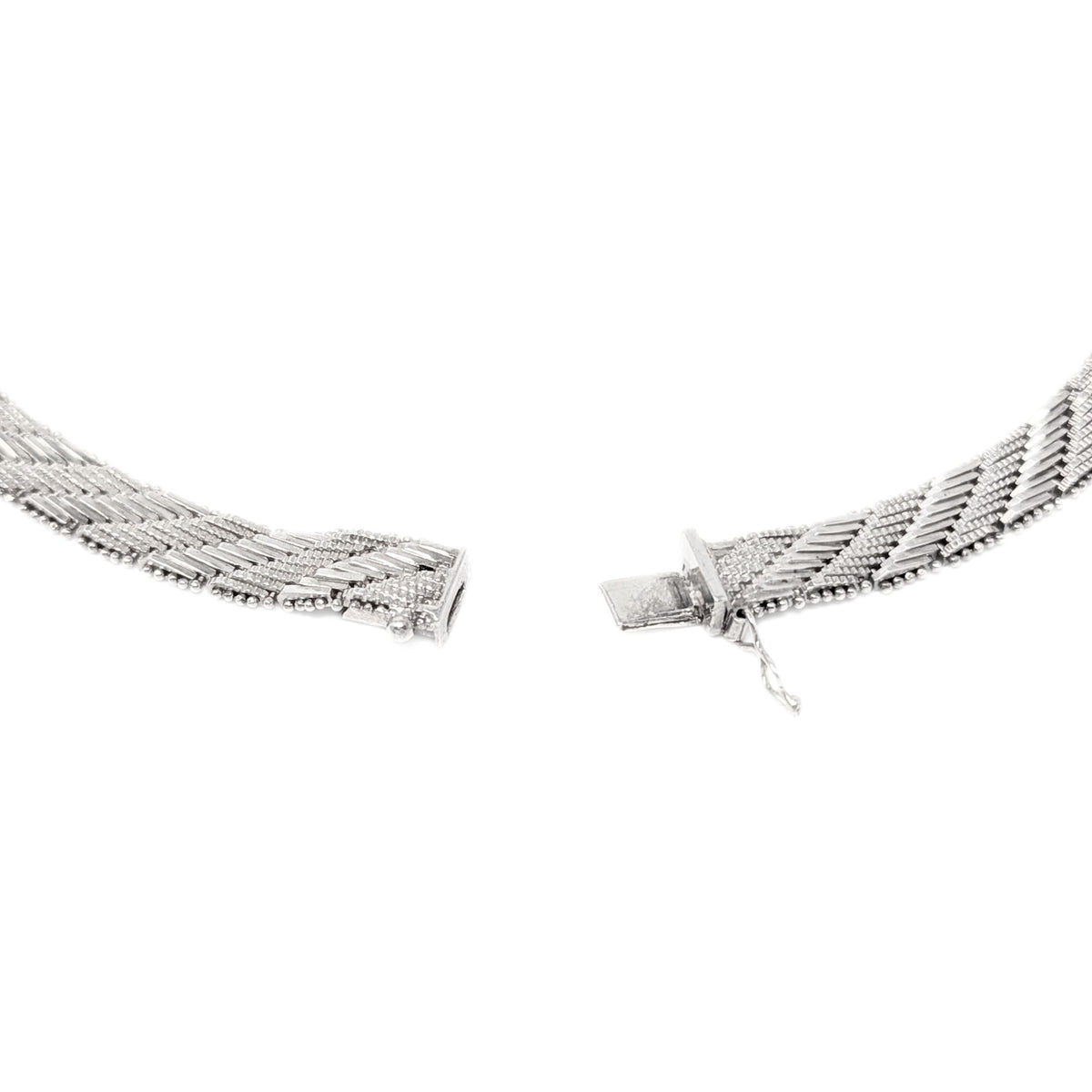 Taxco TJ-19 Sterling Silver 17" Riccio Necklace (50.3g)