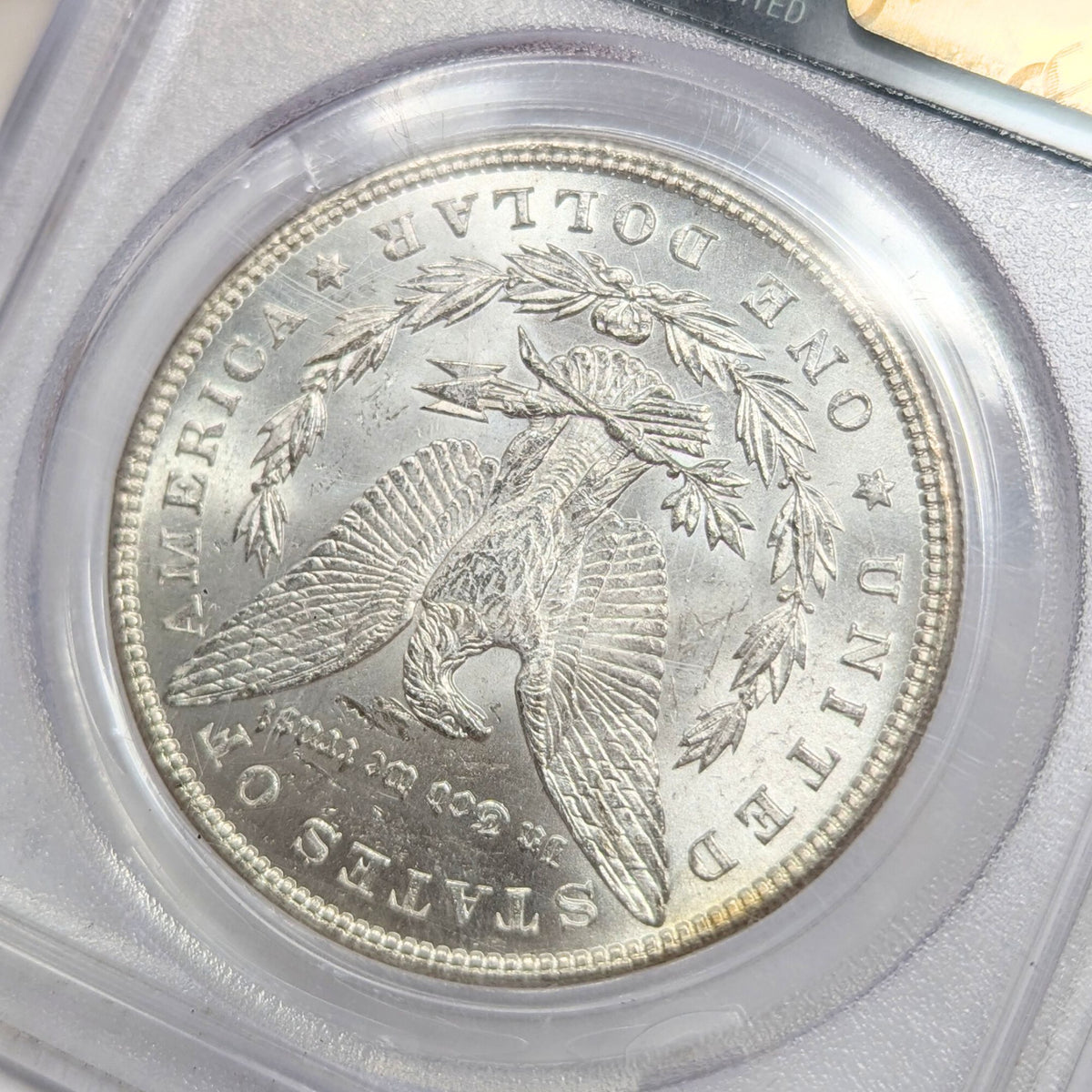 1885 PCGS MS63 Morgan Silver Dollar (Old Green Holder)