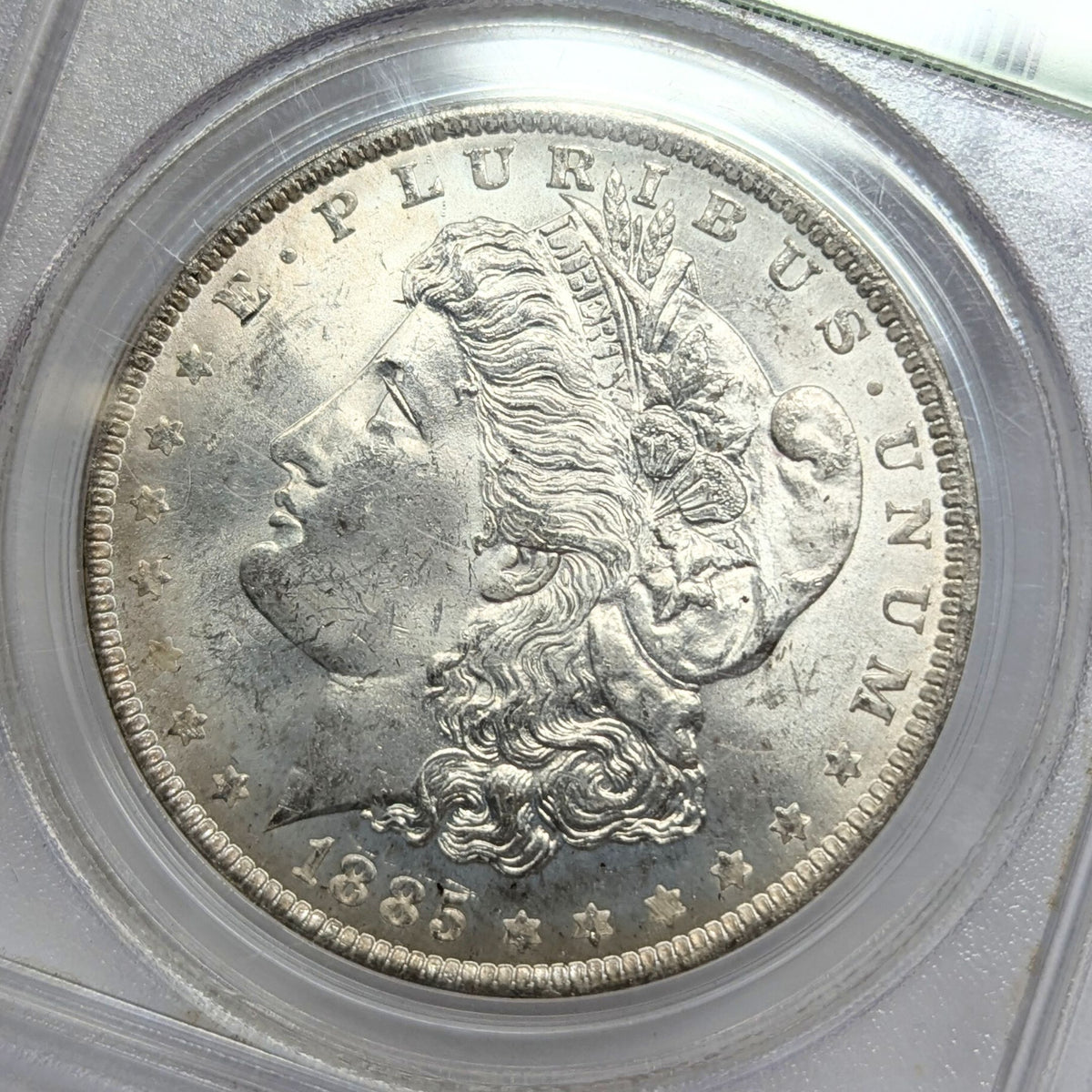 1885-O PCGS MS63 Morgan Silver Dollar (Old Green Holder)