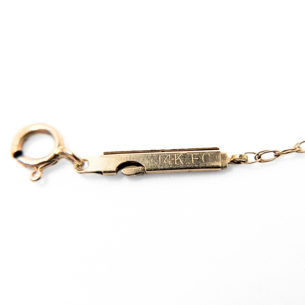 Vintage 14K Gold 4mm Add-A-Pearl 16” Chain Necklace