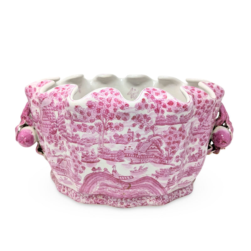 Vintage United Wilson Porcelain Chinese Footbaths (Pair)