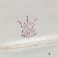Vintage United Wilson Porcelain Chinese Footbaths (Pair)