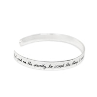 Pandora Sterling Silver “Courage” Cuff Bracelet