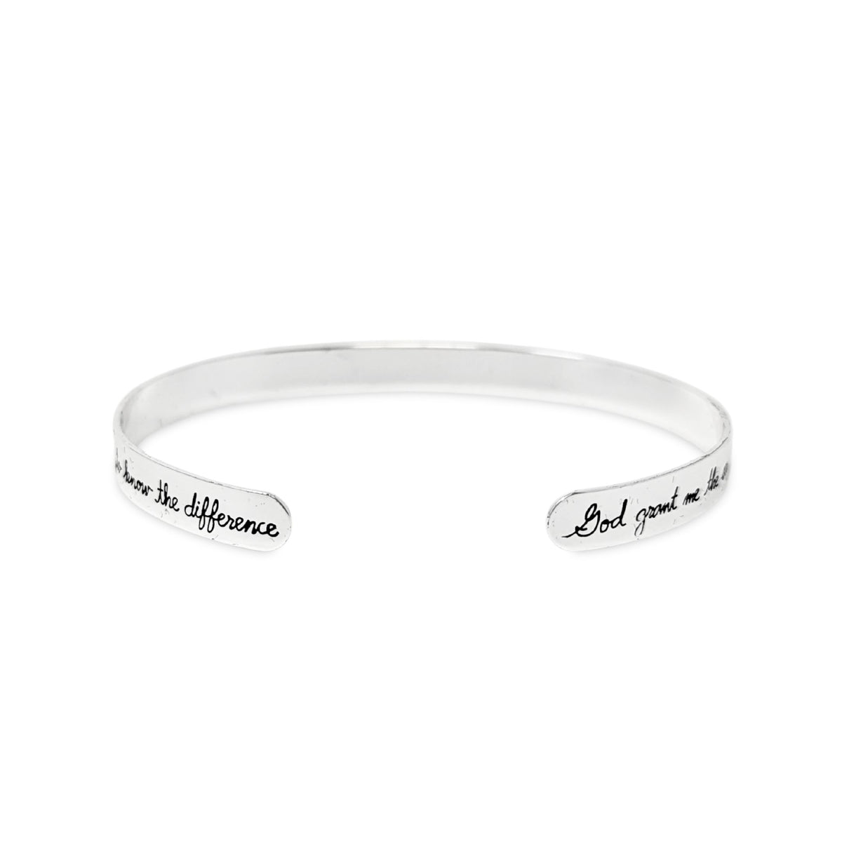 Pandora Sterling Silver “Courage” Cuff Bracelet