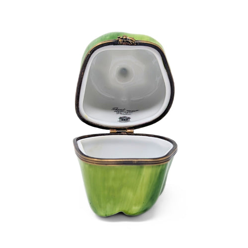 La Gloriette Hand-Painted Limoges Porcelain Bell Pepper Trinket Box