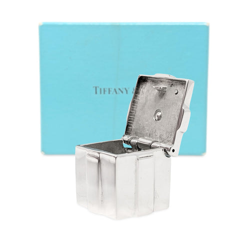 Tiffany & Co. Sterling Silver Mini Gift Box Trinket Box