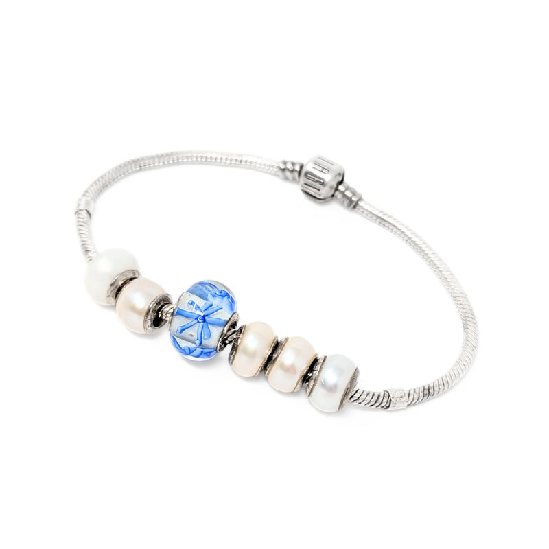 Carlo Biagi Sterling Charm Bracelet