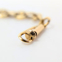 Vintage 18K Gold 4mm 28” Anchor Chain Necklace
