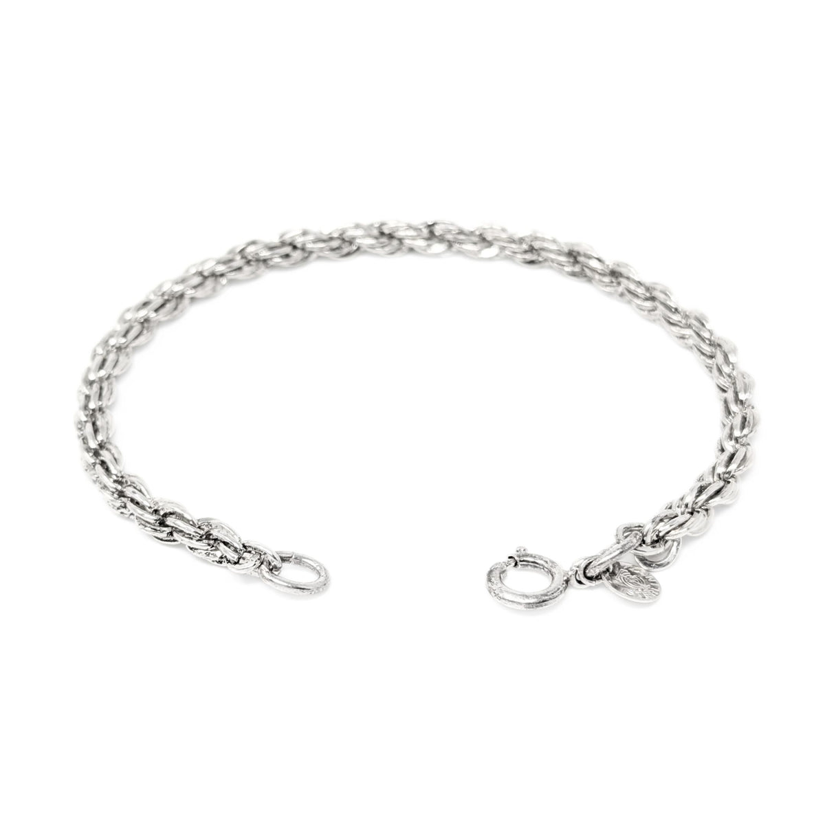Tiffany & Co. Sterling Silver 5mm Twisted Rope Bracelet
