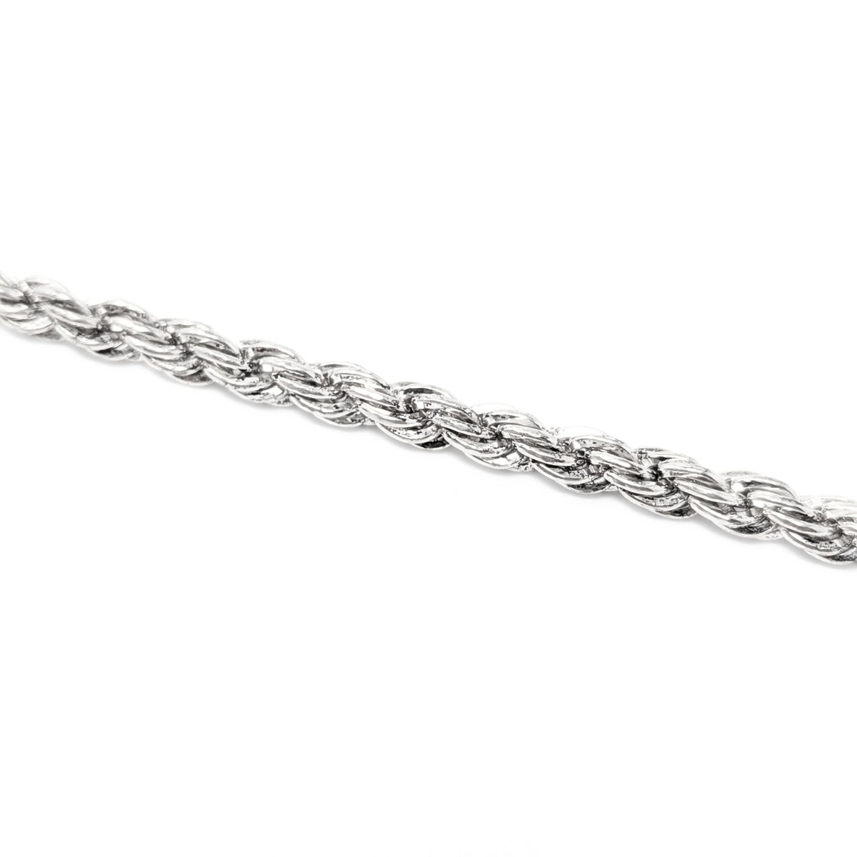 Tiffany & Co. Sterling Silver 5mm Twisted Rope Bracelet