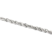 Tiffany & Co. Sterling Silver 5mm Twisted Rope Bracelet
