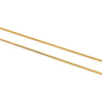 14K Gold Jade Heart 20" Snake Chain Necklace