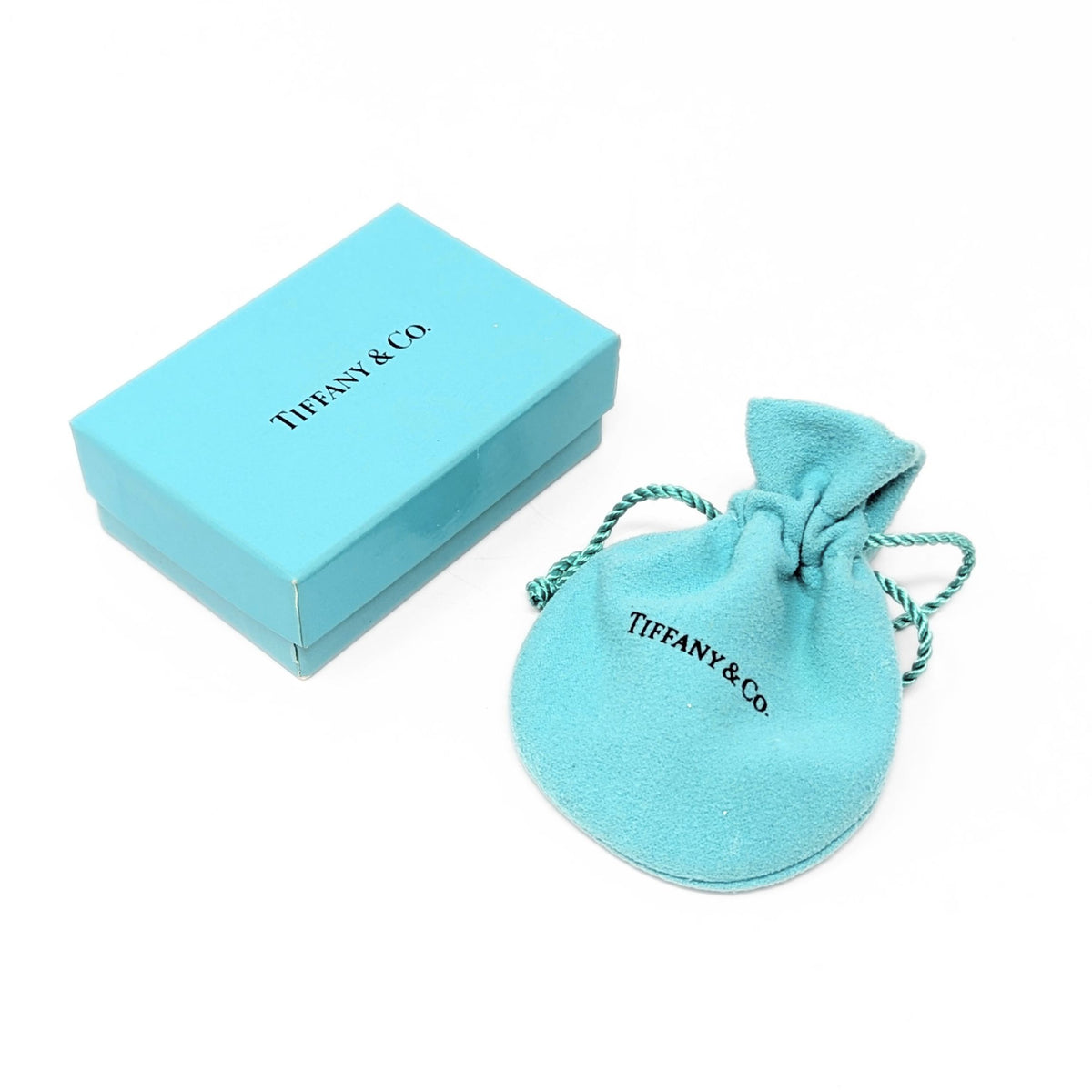 Tiffany & Co Elsa Peretti 18K Gold Diamond 2.2mm Band Ring - Size 5.5