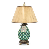 Castilian Hollywood Regency Style Pineapple Lamp