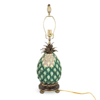 Castilian Hollywood Regency Style Pineapple Lamp