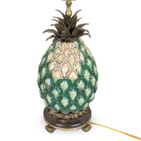 Castilian Hollywood Regency Style Pineapple Lamp