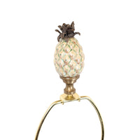 Castilian Hollywood Regency Style Pineapple Lamp