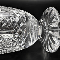 Waterford Crystal "Hibernia" 10" Footed Vase