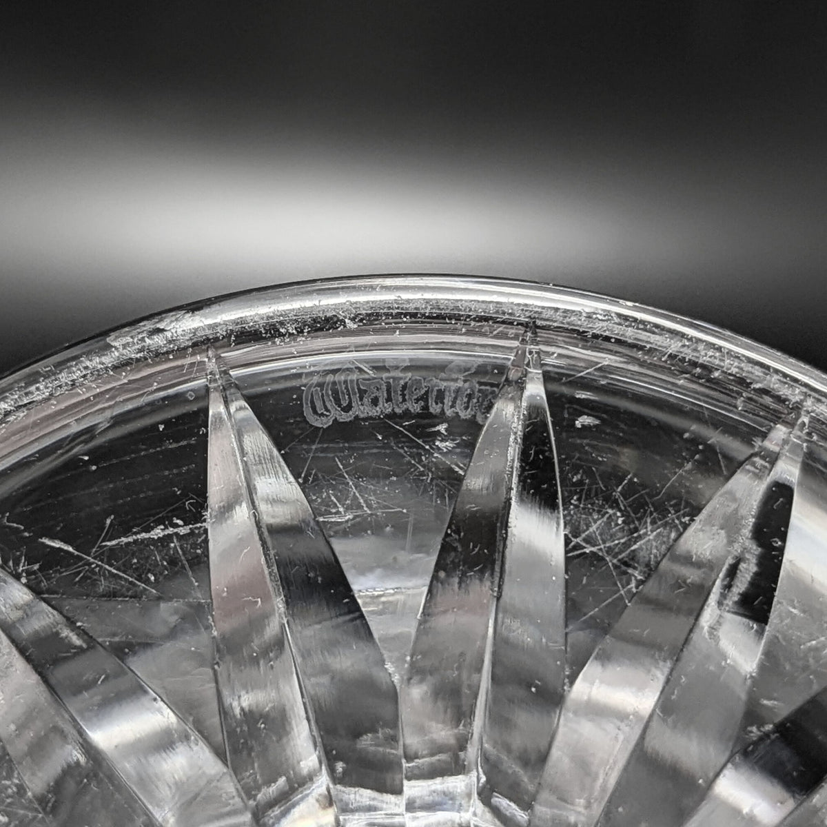 Waterford Crystal "Hibernia" 10" Footed Vase