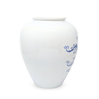 Royal Goedewaagen Delft 11” Colonial Williamsburg Carolina Tobacco Jar