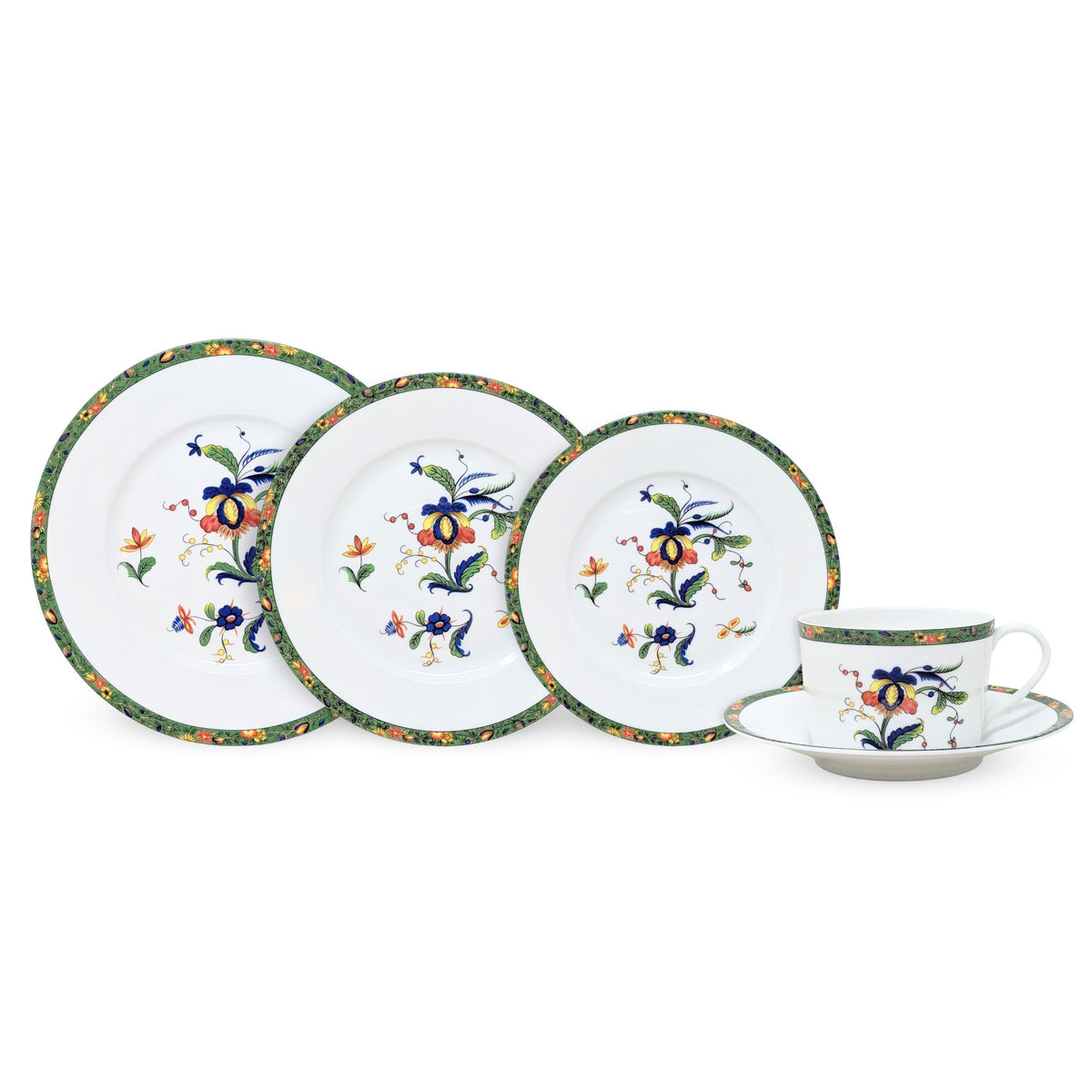 Raynaud & Cie Limoges "Louviers" 80pc China Set (Service for 16)