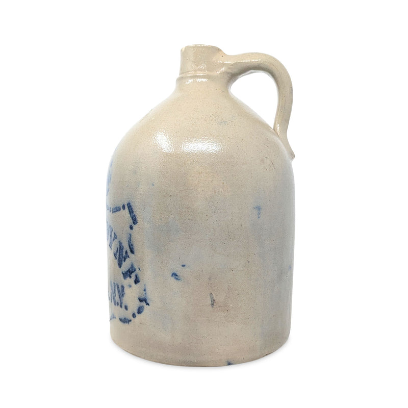 N.A.White Antique 2gal Jug, John Coyne Utica NY