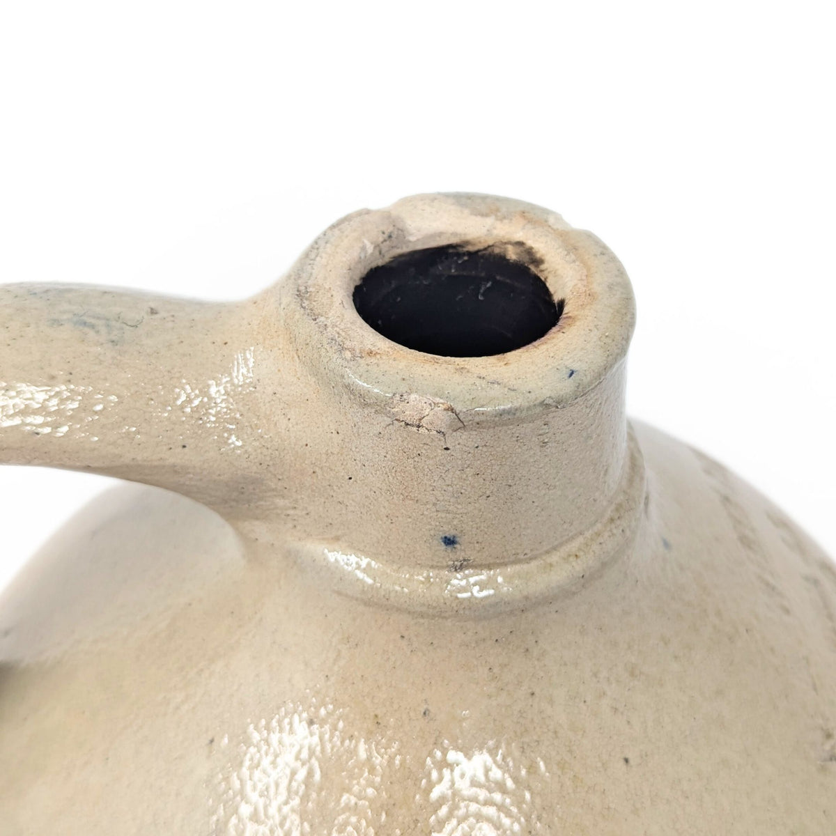 N.A.White Antique 2gal Jug, John Coyne Utica NY