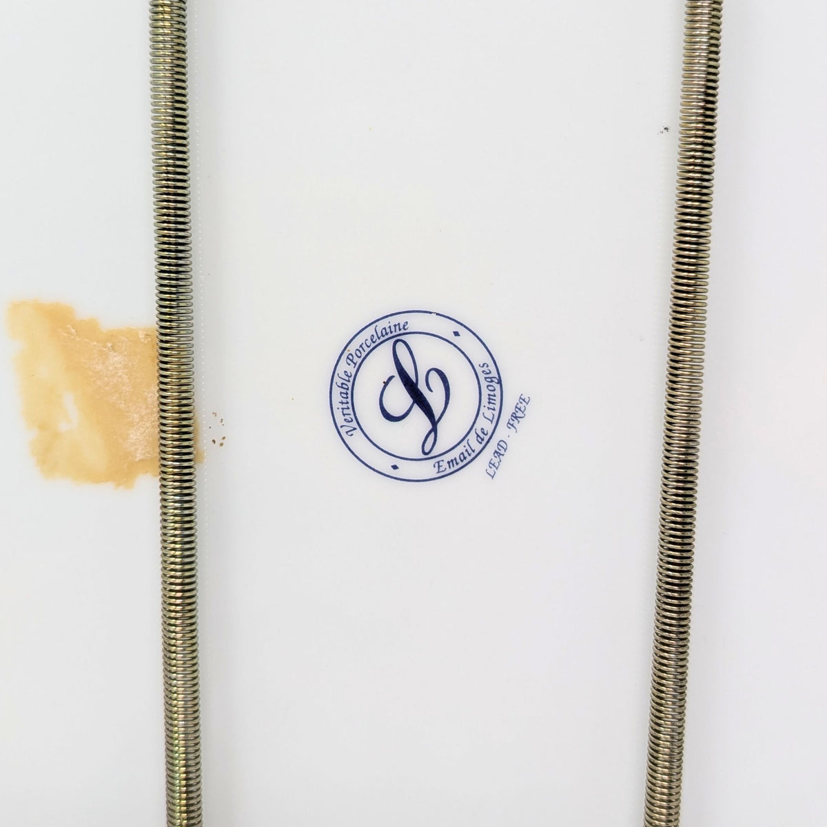 Veritable Porcelaine Email de Limoges Faberge Easter Egg 12" Charger Plates (6)