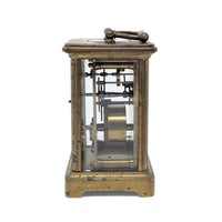 Antique French Carriage Clock C.A.W. Crosby & Son Boston