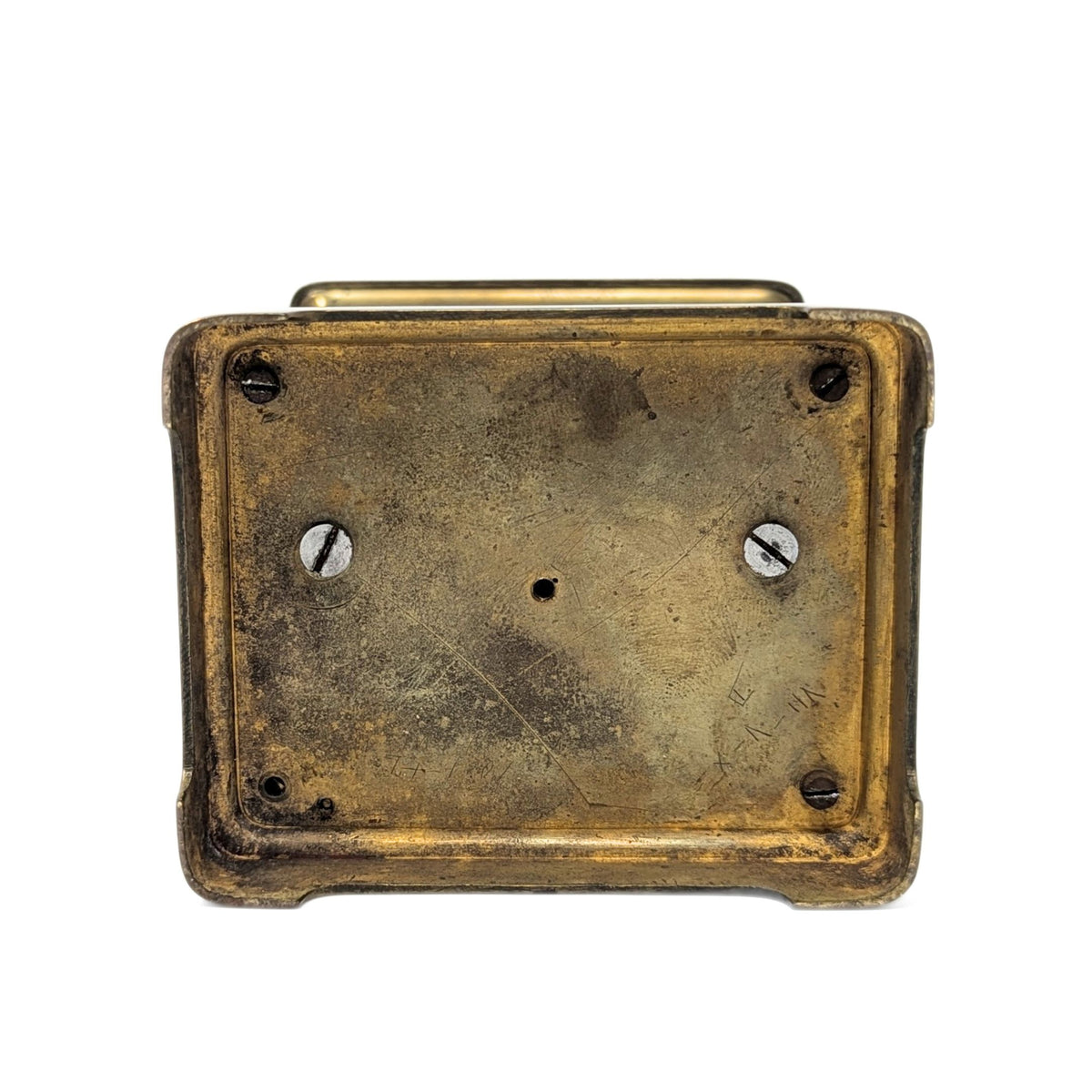 Antique French Carriage Clock C.A.W. Crosby & Son Boston