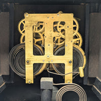 Ingraham 1880’s 8-Day Black Mantle Lion Theme Clock