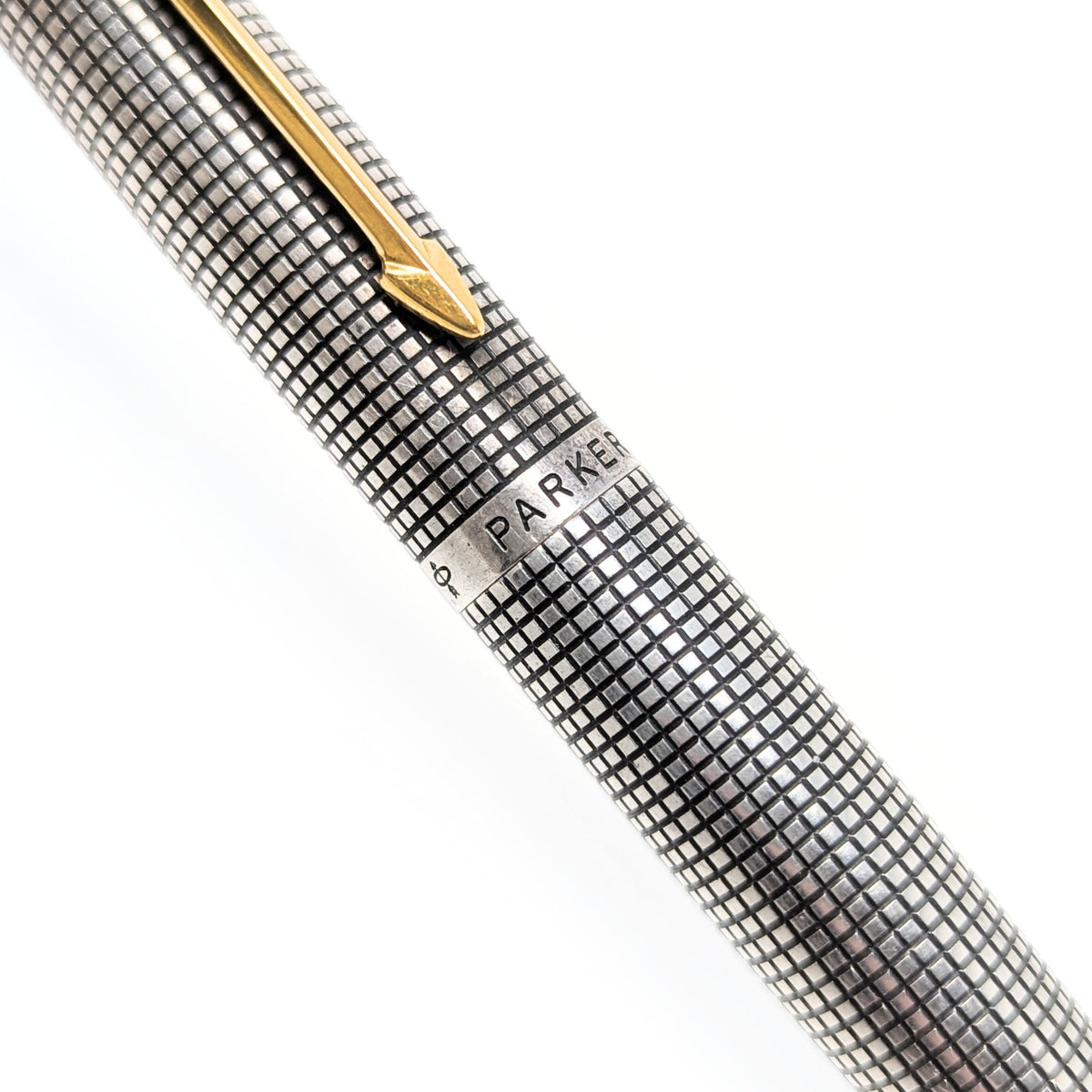 Parker "75" Sterling Silver Cisele Fountain Pen, Untested