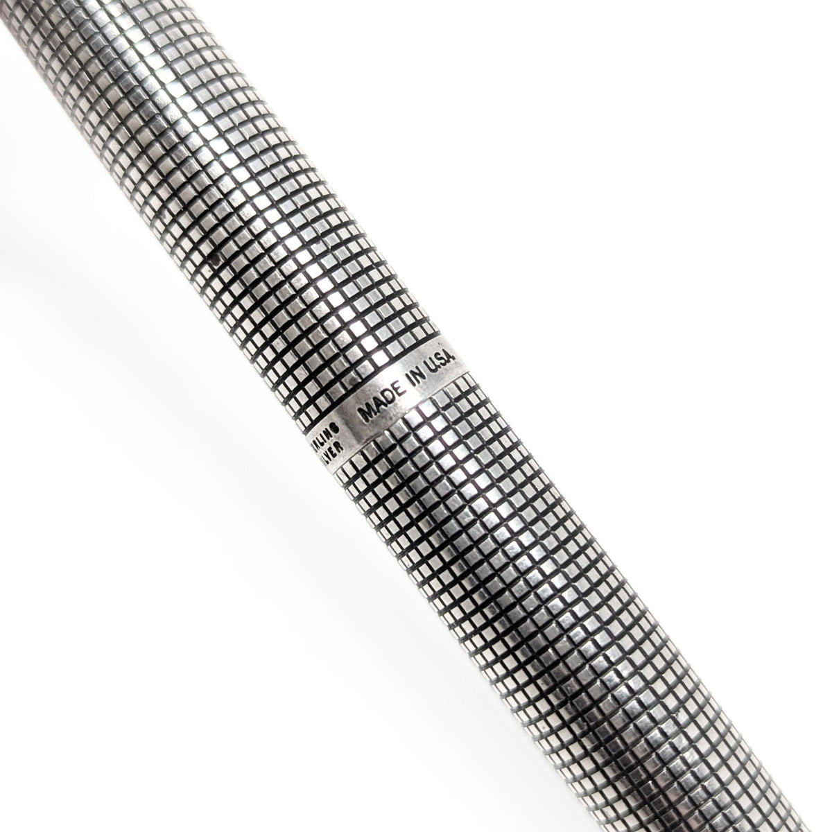 Parker "75" Sterling Silver Cisele Fountain Pen, Untested