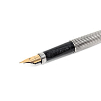 Parker "75" Sterling Silver Cisele Fountain Pen, Untested