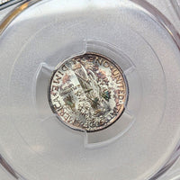 1939-D PCGS 30th Anniversary MS67+FB CAC Mercury Dime