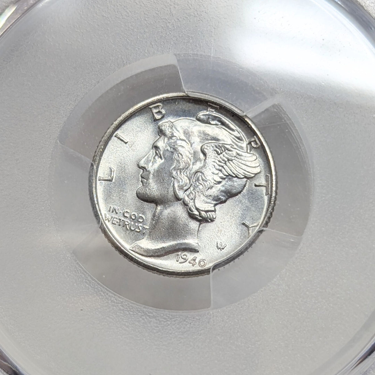 1940-D PCGS MS67+ FB CAC Mercury Dime