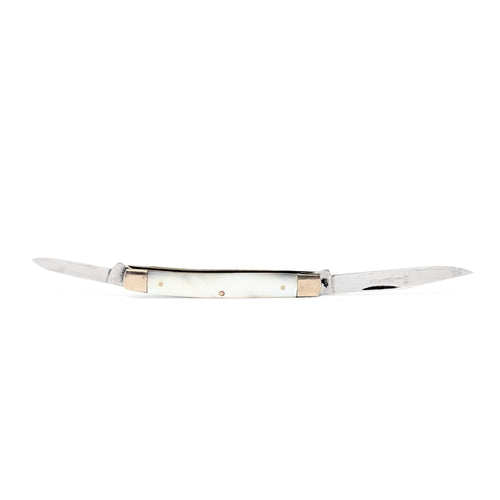 Queen Cutlery Co. Pearl 2 Blade Senator #59 Pocket Knife