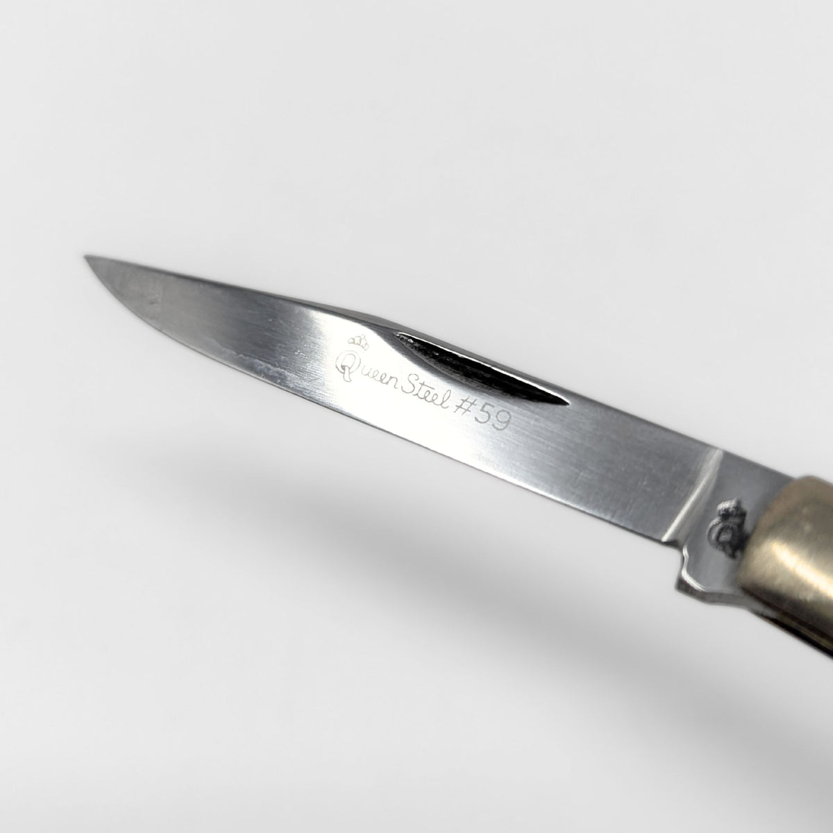 Queen Cutlery Co. Pearl 2 Blade Senator #59 Pocket Knife