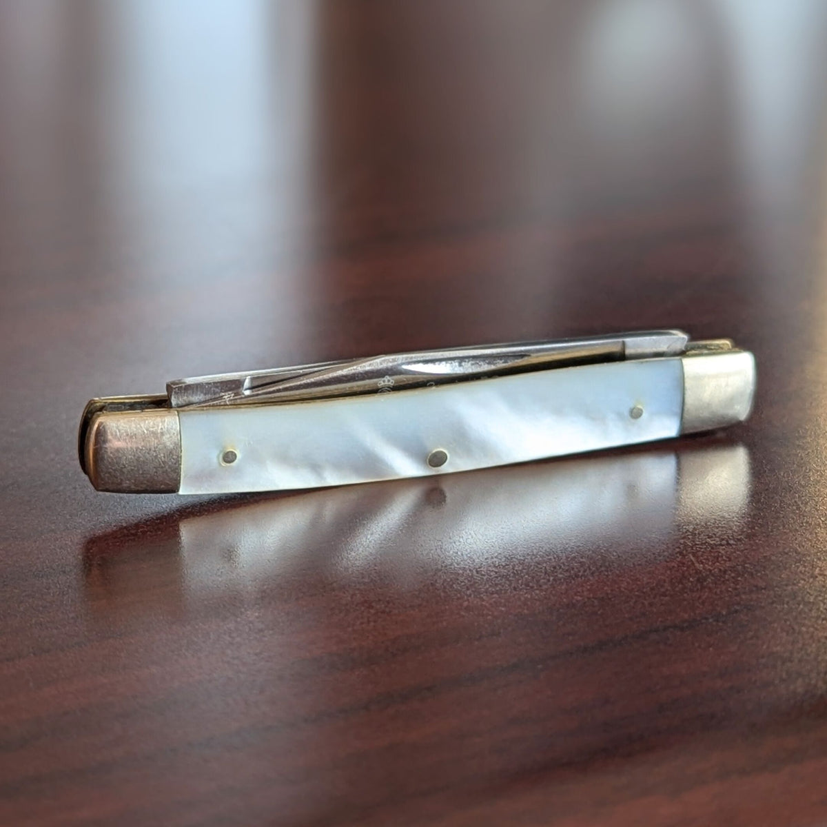 Queen Cutlery Co. Pearl 2 Blade Senator #59 Pocket Knife