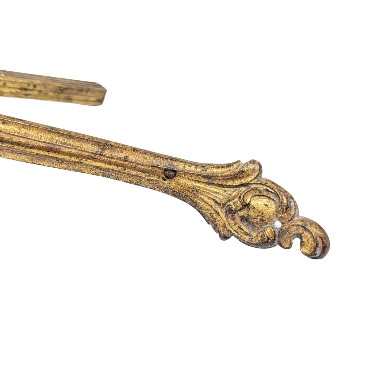 Pair French Victorian Baroque Gilt Bronze Ormolu Curtain Tiebacks (2)