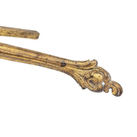 Pair French Victorian Baroque Gilt Bronze Ormolu Curtain Tiebacks (2)