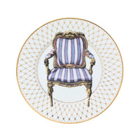 Fitz & Floyd "Chaise" Salad Plates (I, II, III, & IV)