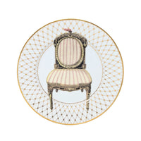 Fitz & Floyd "Chaise" Salad Plates (I, II, III, & IV)