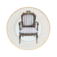 Fitz & Floyd "Chaise" Salad Plates (I, II, III, & IV)