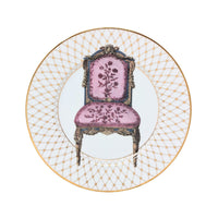 Fitz & Floyd "Chaise" Salad Plates (I, II, III, & IV)